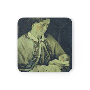 Post Mortem Coaster - mother and baby